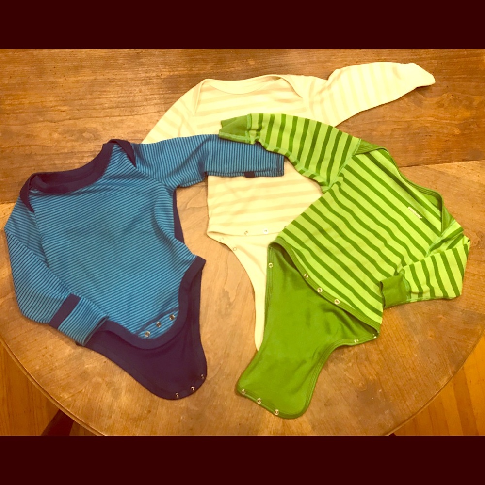 3 Patagonia Capilene Onesies!